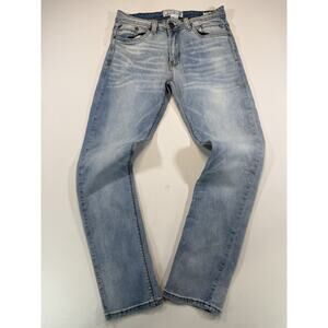 Paper Denim & Cloth Jeans Mens 30x32 Light Wash Stretch Denim Fade